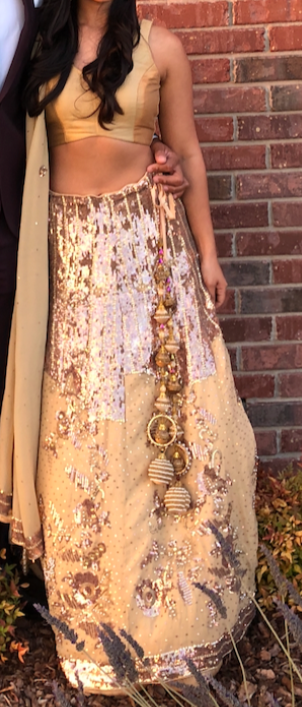 Sparklers Designer Lehenga