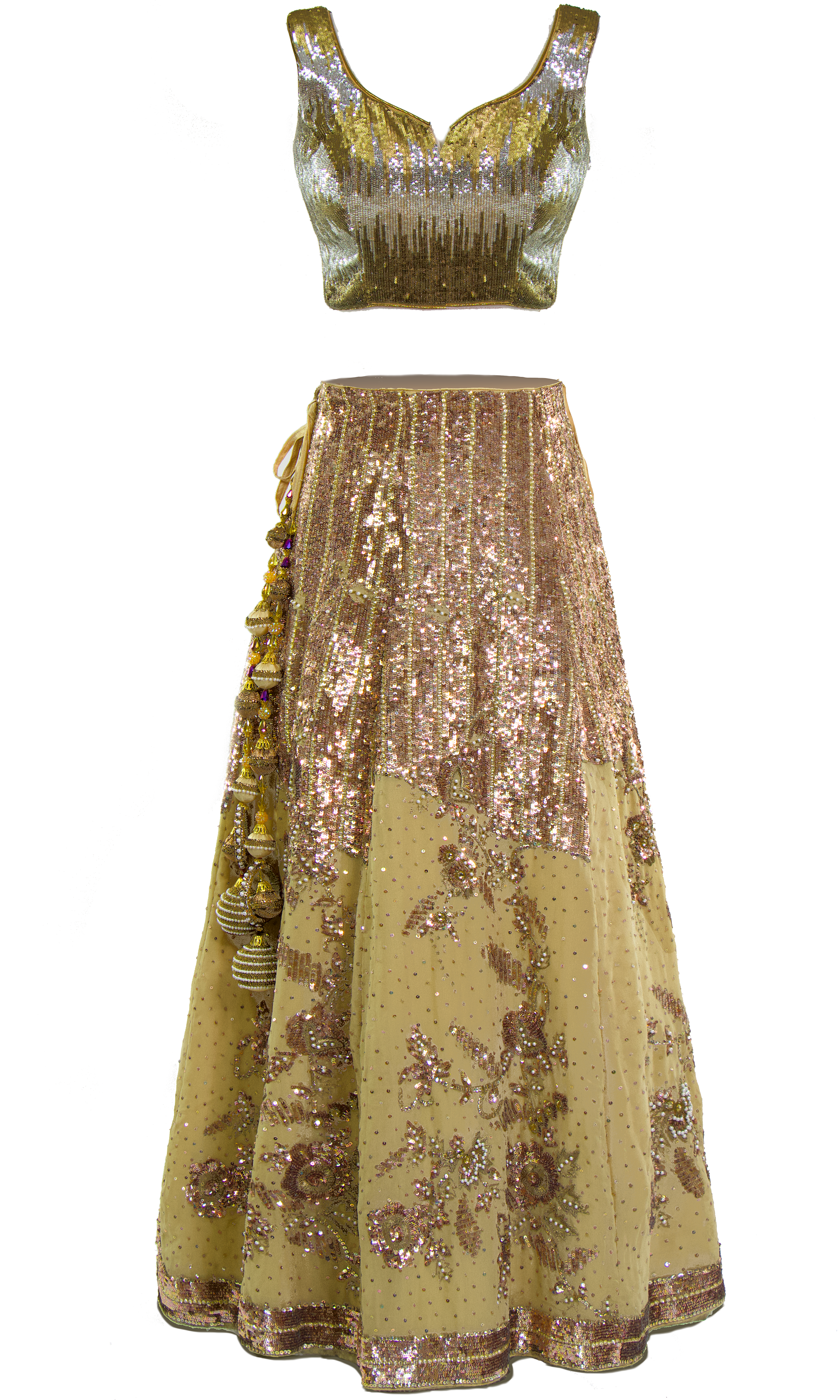 Sparklers Designer Lehenga