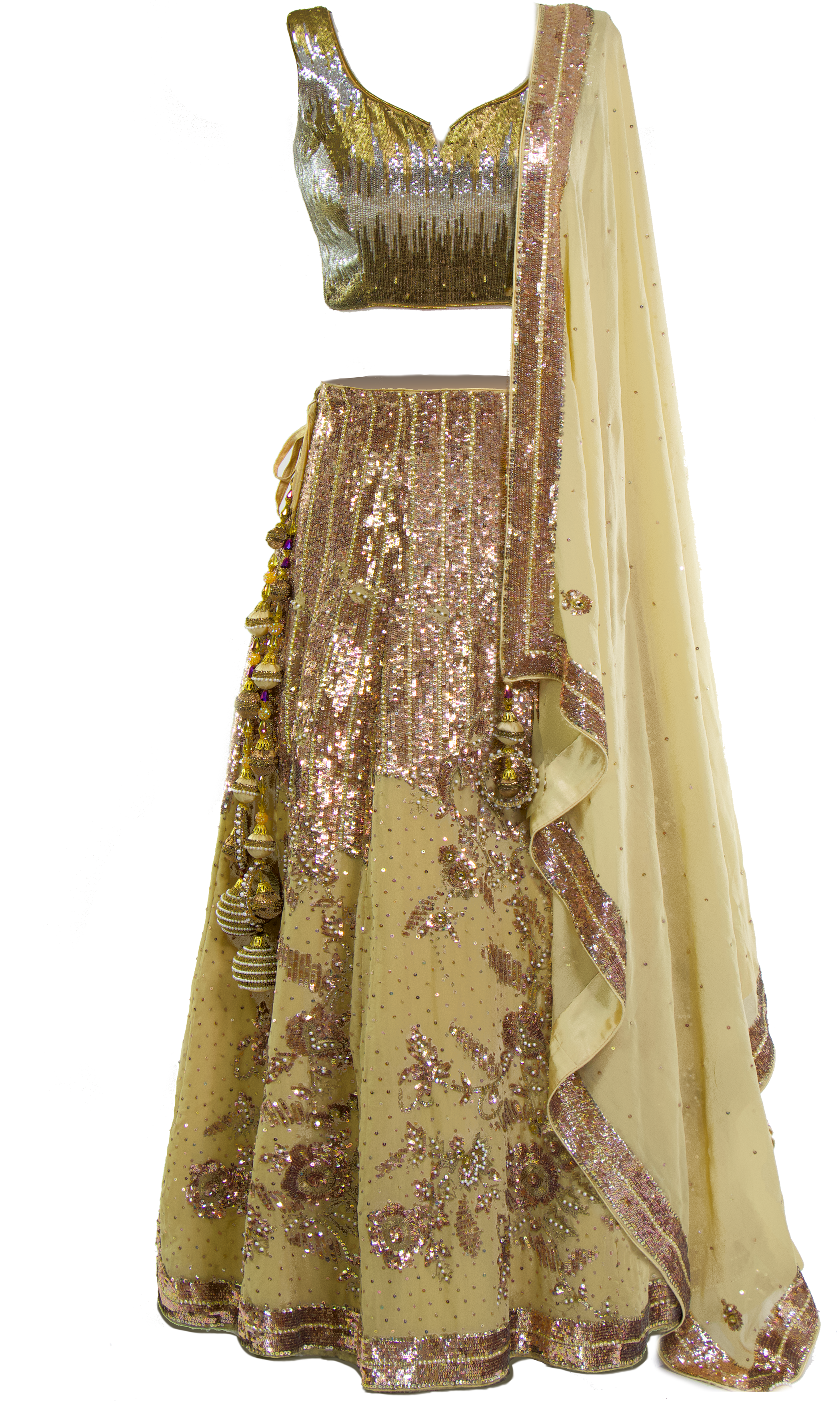 Sparklers Designer Lehenga