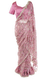  Silk saree is a diamond encrusted silk, Matching petticoat is included. Blouse is adjustable. 