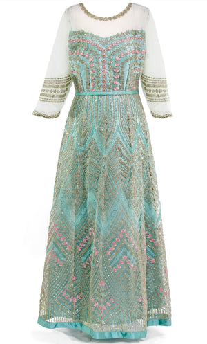 sachin and babi light blue dress joanna hope navy dress