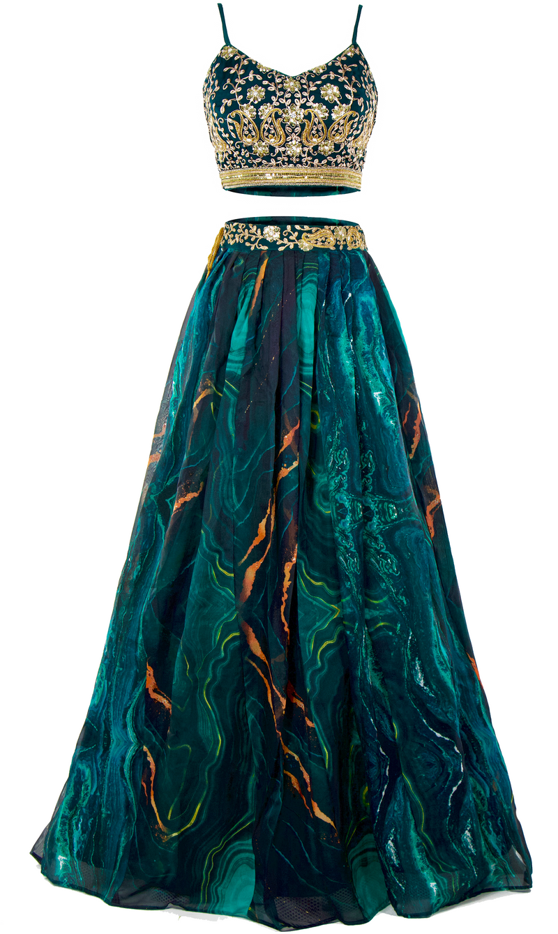 Blue Marble Lehenga