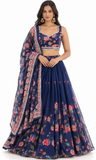 Indigo Lehenga