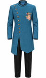 Peacock Sherwani Suit