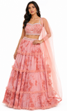 Rosette Lehenga
