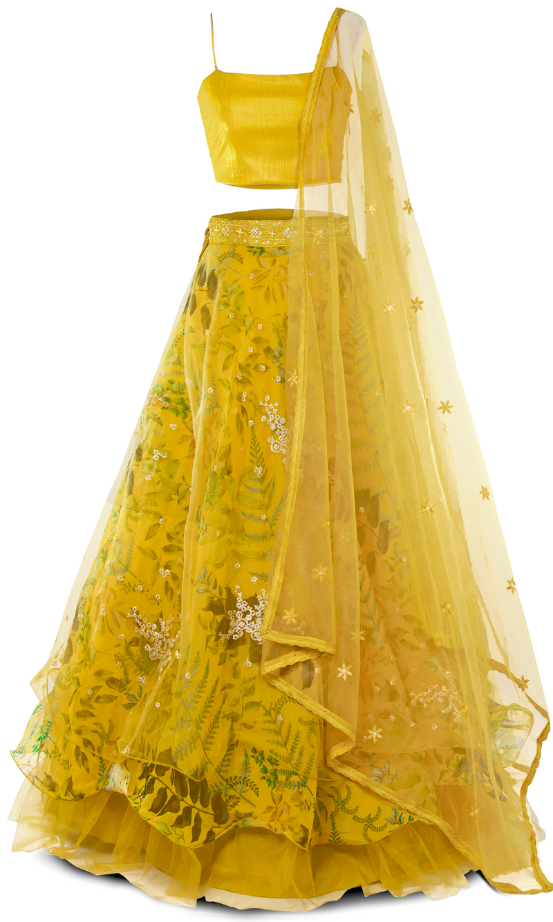 Sunflower Lehenga