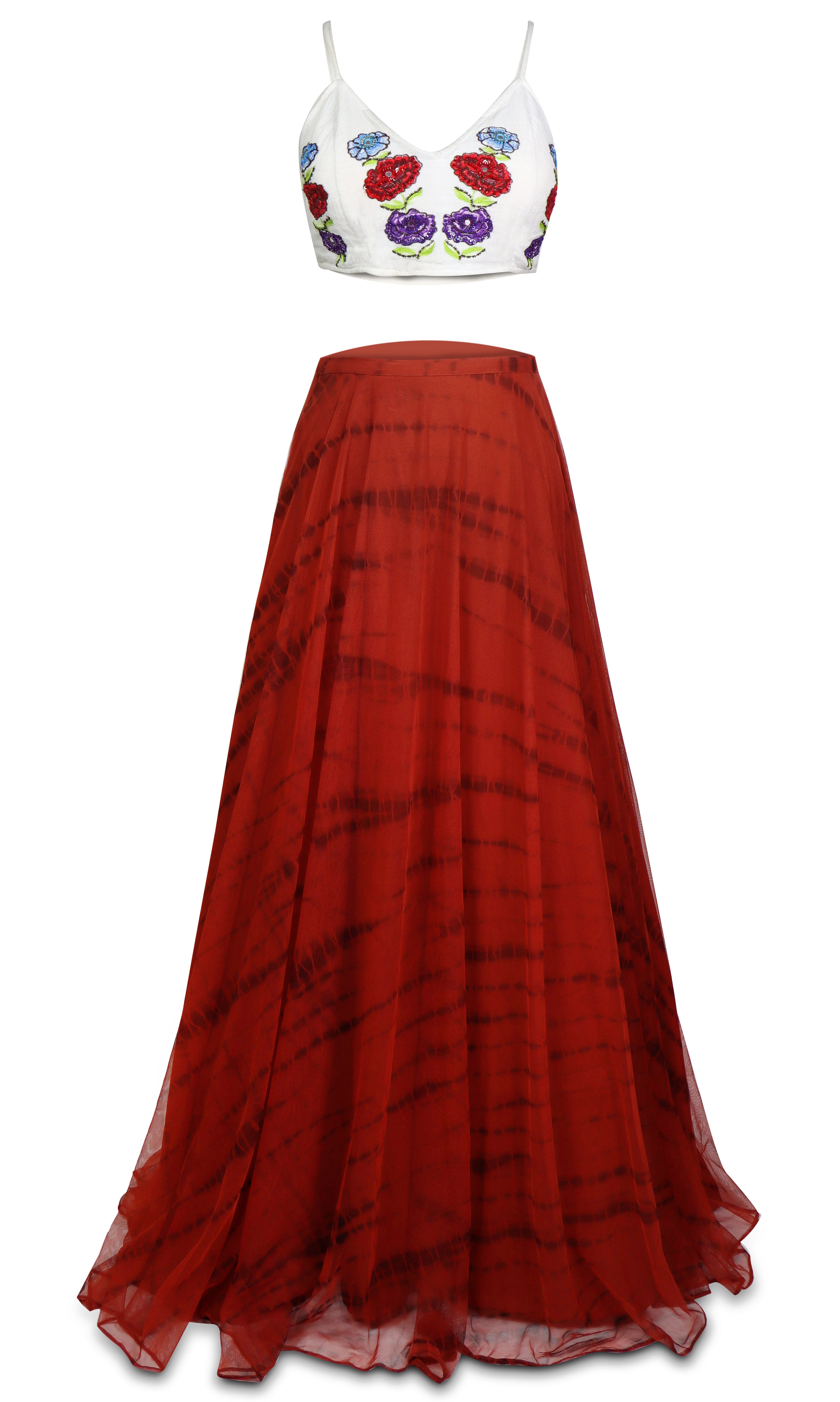 Crimson Women s Lehenga 4 Days