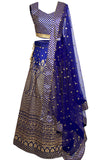 Ruby Suit Paired with 3 Piece lehenga Shantoon pants and a net dupatta sprinkled red carpet for you.